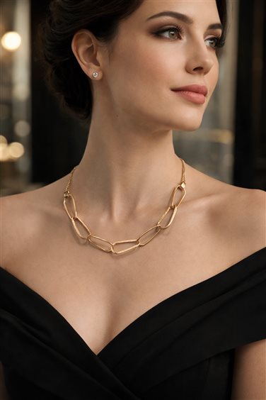 Collier Cianfrone Gioielli Femme in Or COOR-99-198 - COOR-99-198